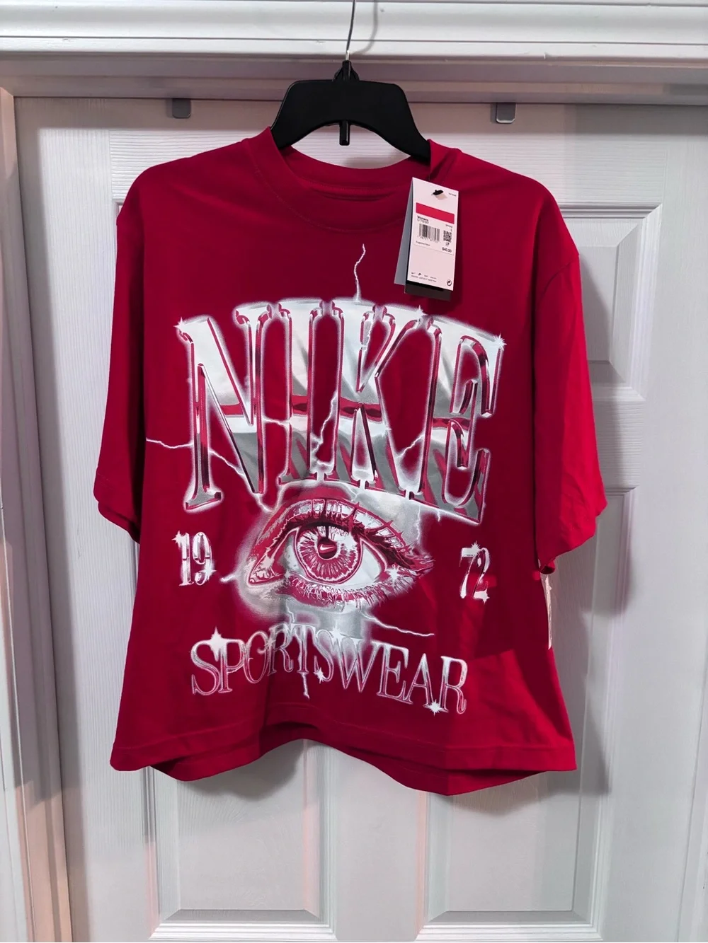 Nike Red Graphic Sportswear Tee
